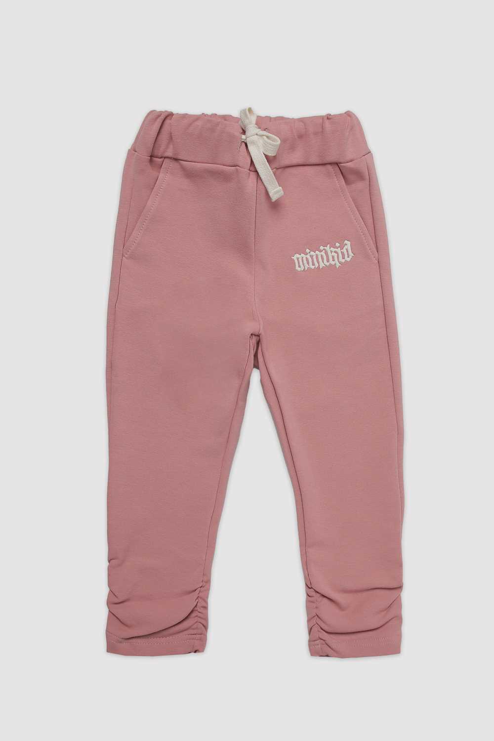 Spodnie Pink Pinched MINIKID Joggers