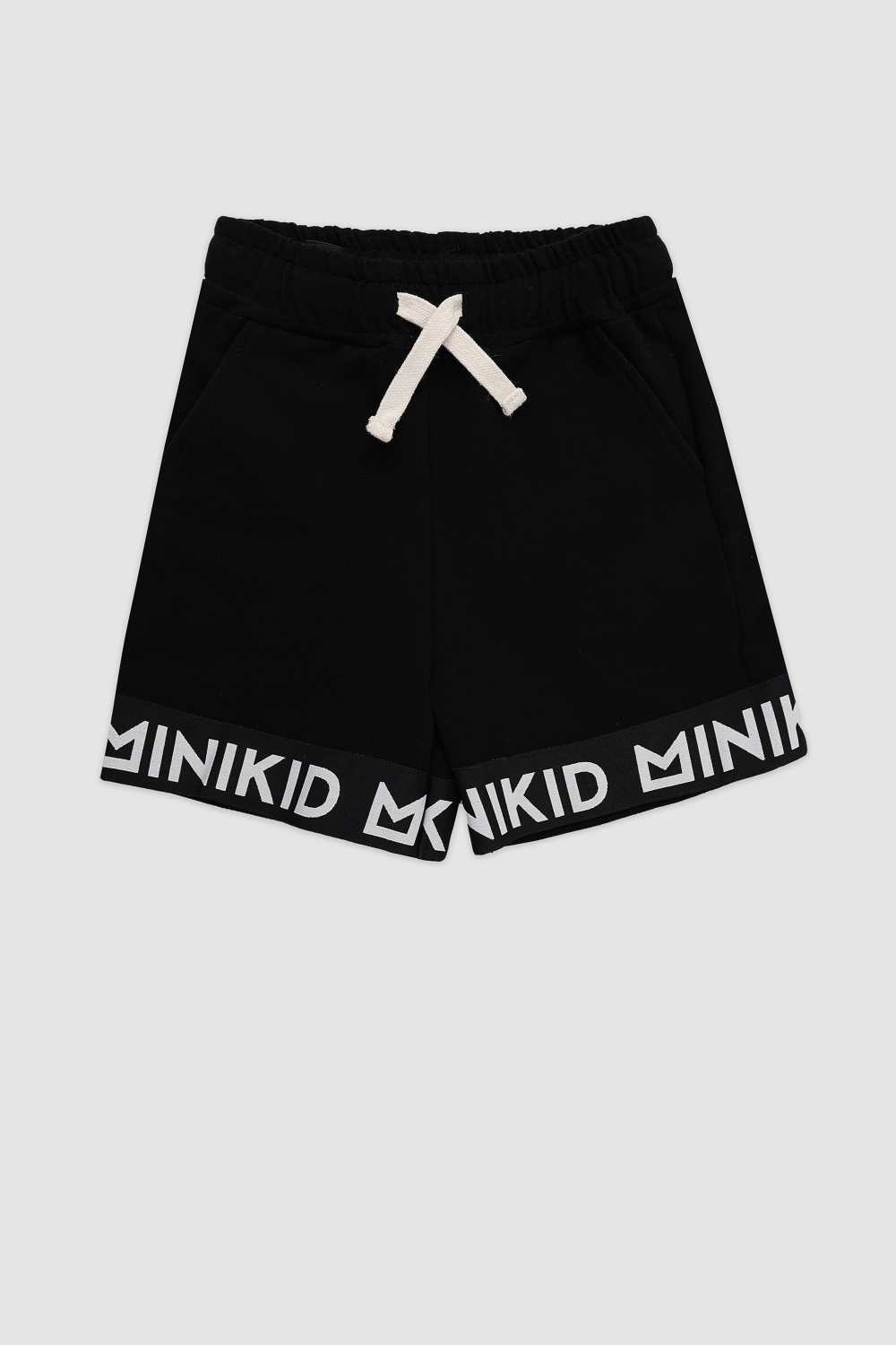 Black Minikid Tape Shorts
