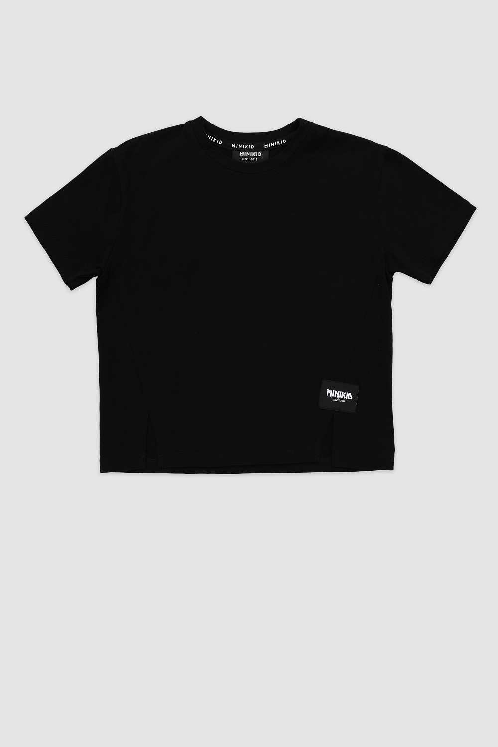 Asymmetric Black T-shirt