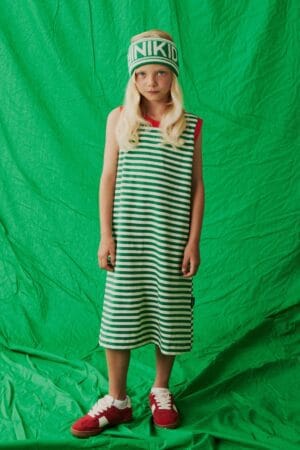 Stripes Sleeveless Dress