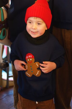 Xmas Navy Cookie Sweatshirt
