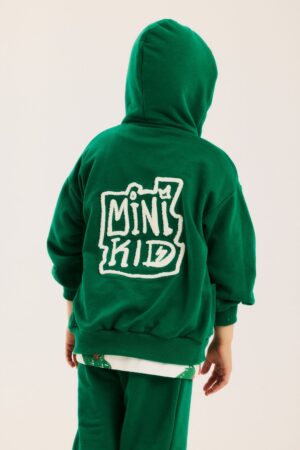 Forest Green Zip Hoodie